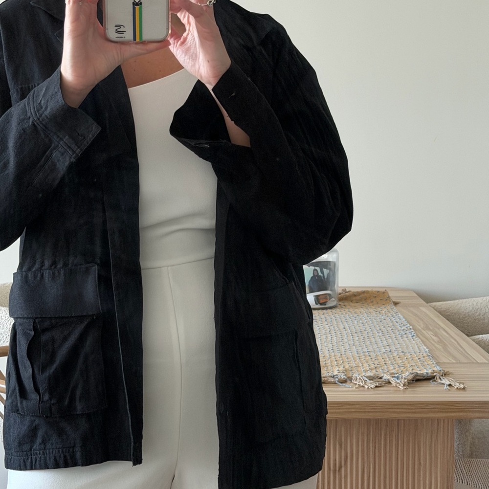 Forever 21 Black Utility Jacket